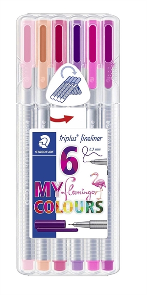 Staedtler Fineliner Triplus 0,3 mm Flamingo izbor (6)